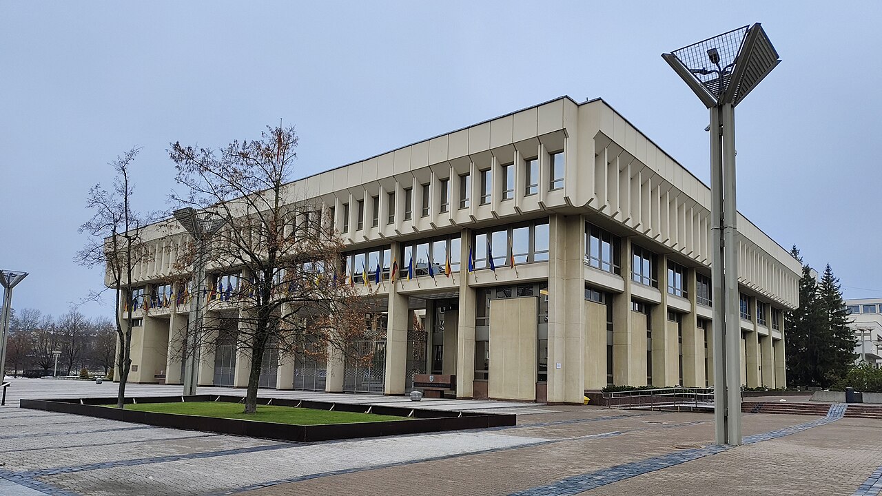 Сградата на литовския парламент Сеймас във Вилнюс. Снимката е от хранилище и не показва самото събитие.