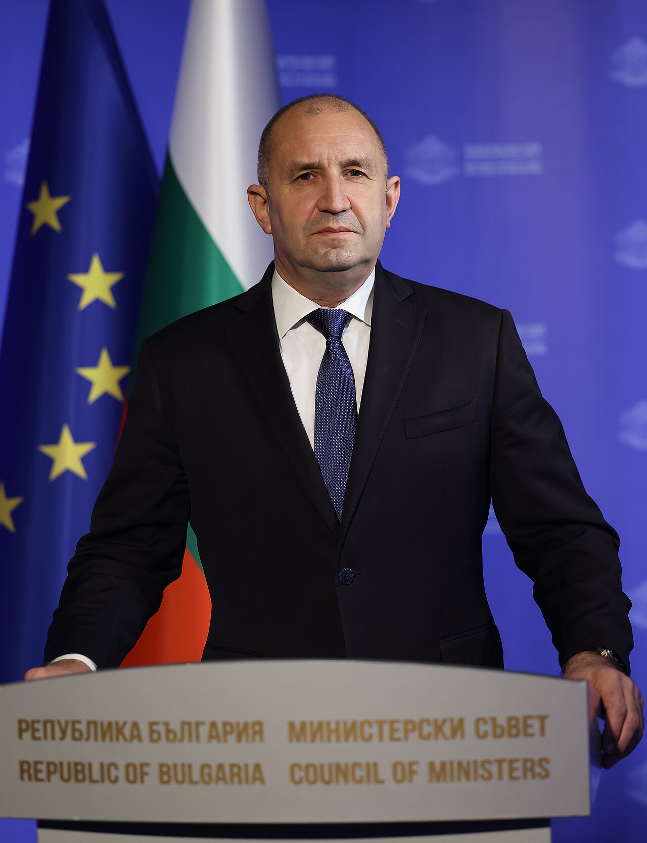 Румен Радев. Снимката е от хранилище и не показва самото събитие.
