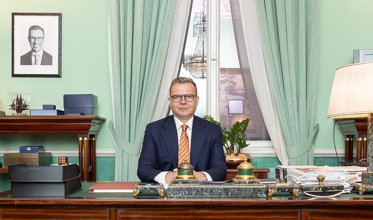 Петери Орпо. Снимката е от хранилище и не показва самото събитие.