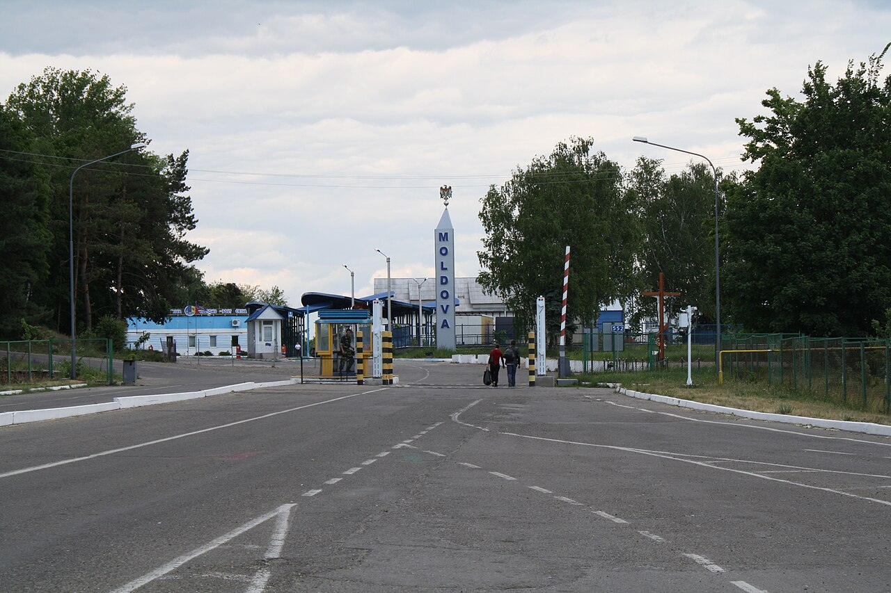 Граничен контролно-пропускателен пункт на границата на Молдова. Снимката е от хранилище и не показва самото събитие.