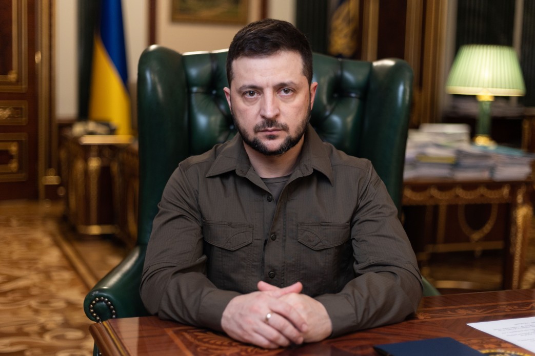 Зеленски. Снимката е от хранилище и не показва самото събитие.